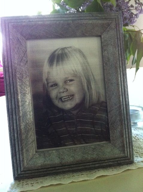 Sara Svensson 4 år.